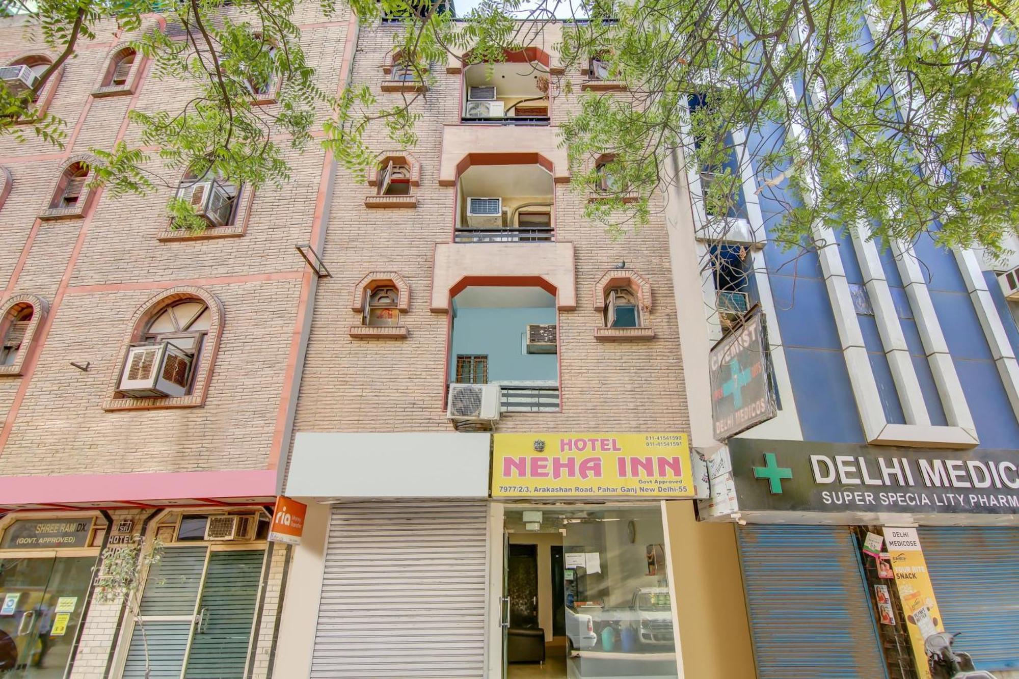 Hotel Neha Inn New Delhi Exterior photo