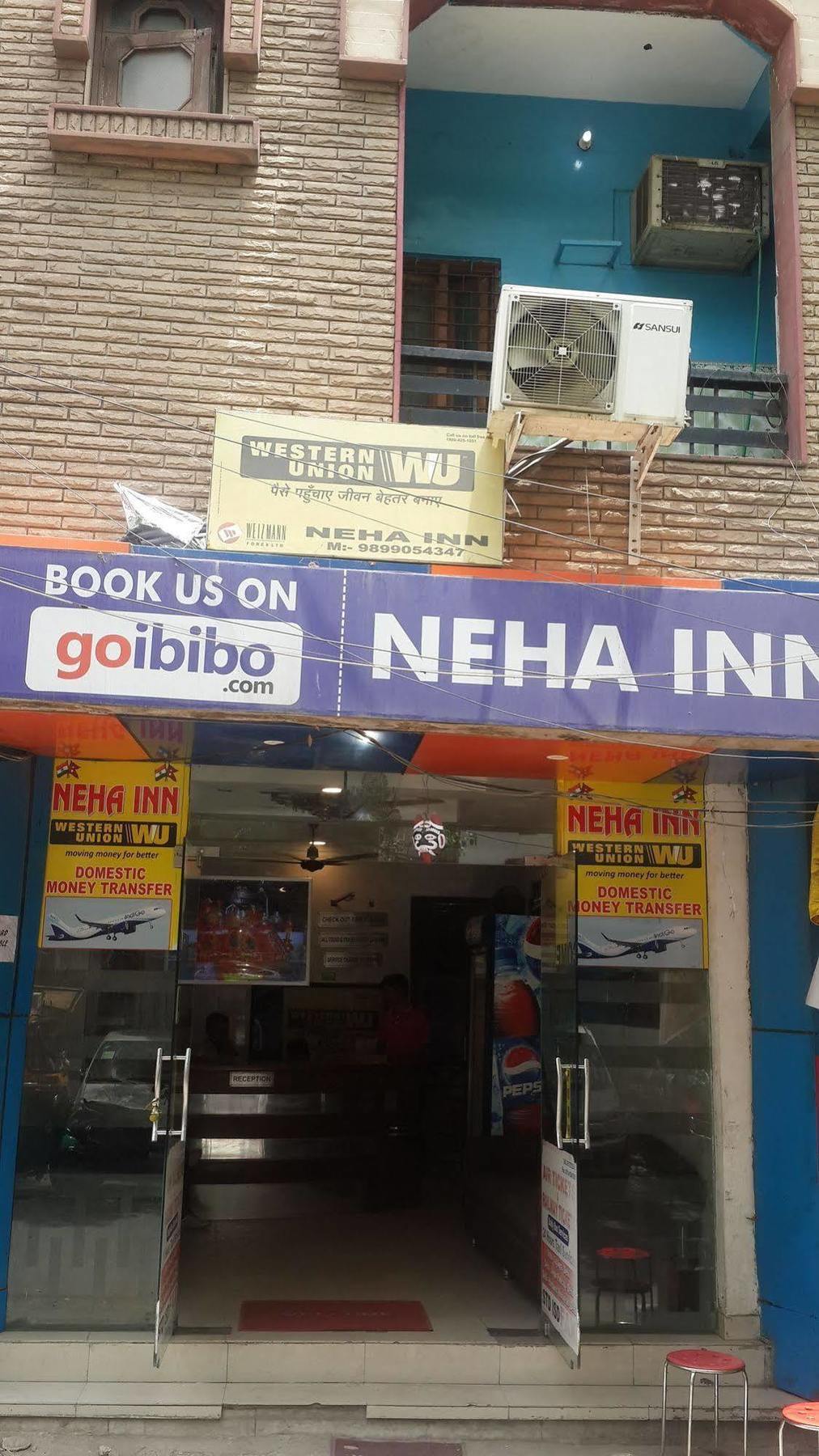 Hotel Neha Inn New Delhi Exterior photo